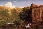 Thomas Cole II Penseroso oil painting on canvas